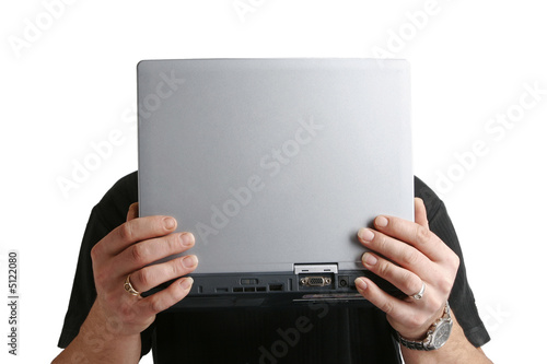 Photo: Businessman with computer Businessman with computer