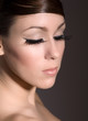 Eye lash girl