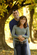 couple in fall color