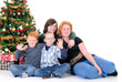 Children around Xmas three