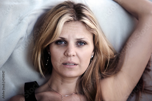 Photo: Sleepless woman Sleepless woman