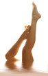 jambes féminine