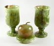 glasses made of siberian onyx