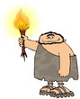 Caveman With A Torch Caveman With A Torch