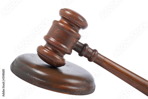 Gavel wooden detail Gavel wooden detail