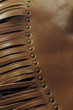 Fringed Leather Background