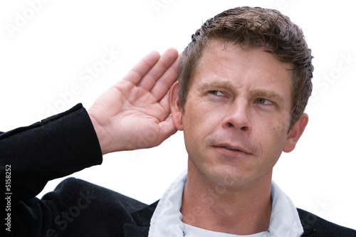 Photo: Listening Listening
