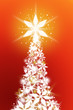 Christmas tree star light