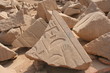 Ancient Egyptian Figures at Temple of Karnak Luxor Egypt