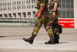 Patrouille militaire à la défense
