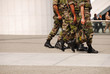 Patrouille militaire à la défense