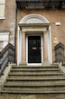 Georgian black door