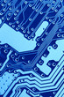 Blue circuit board macro