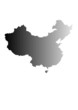 China in Landkartenform China in Landkartenform