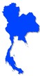 Karte von Thailand Karte von Thailand