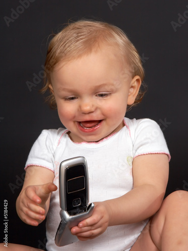Photo: First phone call First phone call