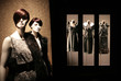 mode féminine, boutique et mannequins