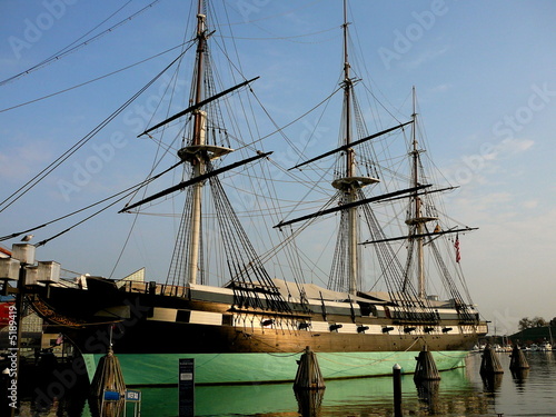 Photo: Landmark USS Constellation in Baltimore, Maryland Harbor Landmark USS Constellation in Baltimore, Maryland Harbor