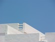 Weisse Hausdächer Ibiza