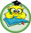 educated cartoon