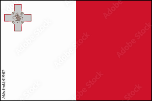 Drapeau de Malte Drapeau de Malte