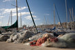 marseille, détails de voiles