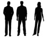businessmen and businesswoman businessmen and businesswoman