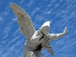 Winged angel statue