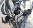 metal forged roses metal forged roses