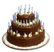 Cake with number 50