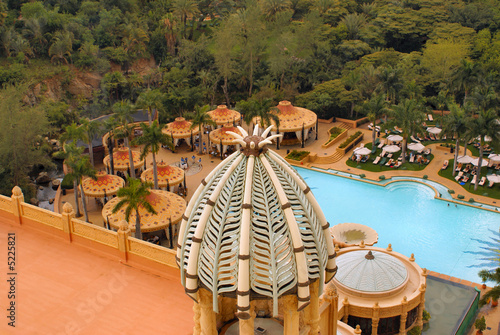 Foto: The Palace of Lost City at Sun City, RSA - bird eye view The Palace of Lost City at Sun City, RSA - bird eye view