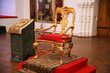 Throne. Palace of metropolitan, his working office Throne. Palace of metropolitan, his working office