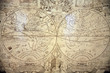 The ancient world map. The ancient world map.
