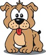 Cachorro Mascote Bulldog