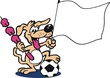 cachorro torcedor