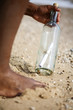 found message in a bottle