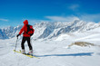 Backcountry skier