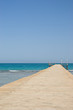 Pontoon on the sea