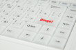Conceptual keyboard inscription