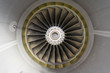 Aircraft jet engine detail