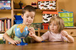 children with globe