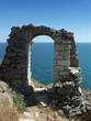 Ruins of an ancient stone arch (Kaliakra - Bulgaria)