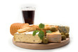 Wine and different kinds of cheese Wine and different kinds of cheese