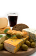 Wine and different kinds of cheese Wine and different kinds of cheese