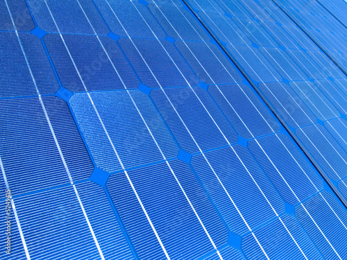 Close-up of a solar panel
