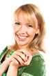 Portrait of young beautiful woman
