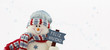 muñeco de nieve con un letrero de feliz navidad muñeco de nieve con un letrero de feliz navidad
