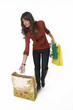 woman with bags woman with bags