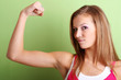 strong young woman strong young woman