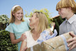 Mothering Opening a Gift from her Children